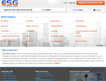 Tablet Screenshot of citysearchguru.com